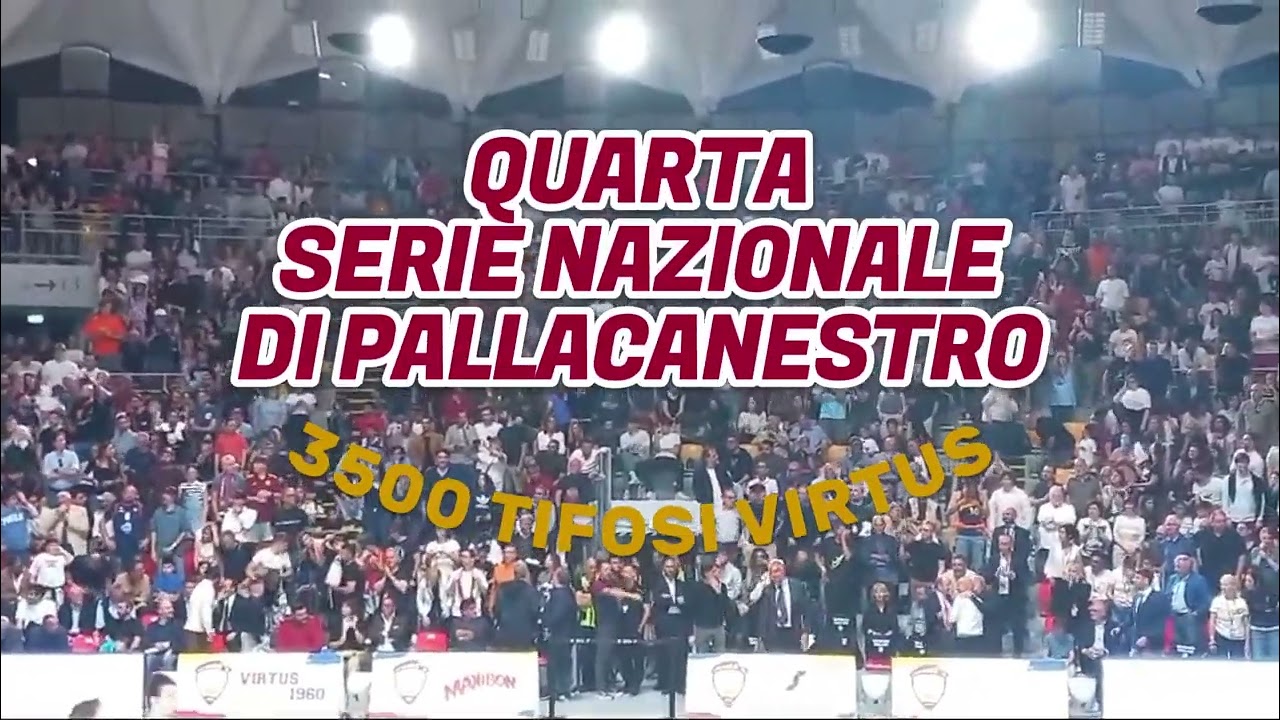 Finale playoff gara 1 Virtus Roma-Loreto Pesaro 79-69 (Tifosi virtussini)