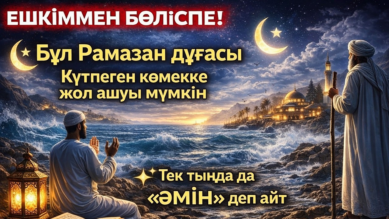 🌙 Рамазанның құпия дұғасы!🤲 Саған күтпеген жәрдем келуі мүмкін«Әмин» де!