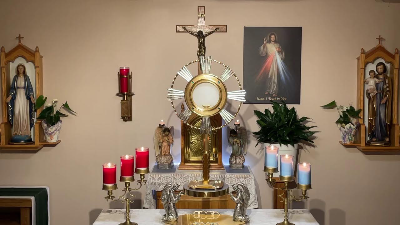 LIVE Eucharistic Adoration - Sisters of Divine Mercy
