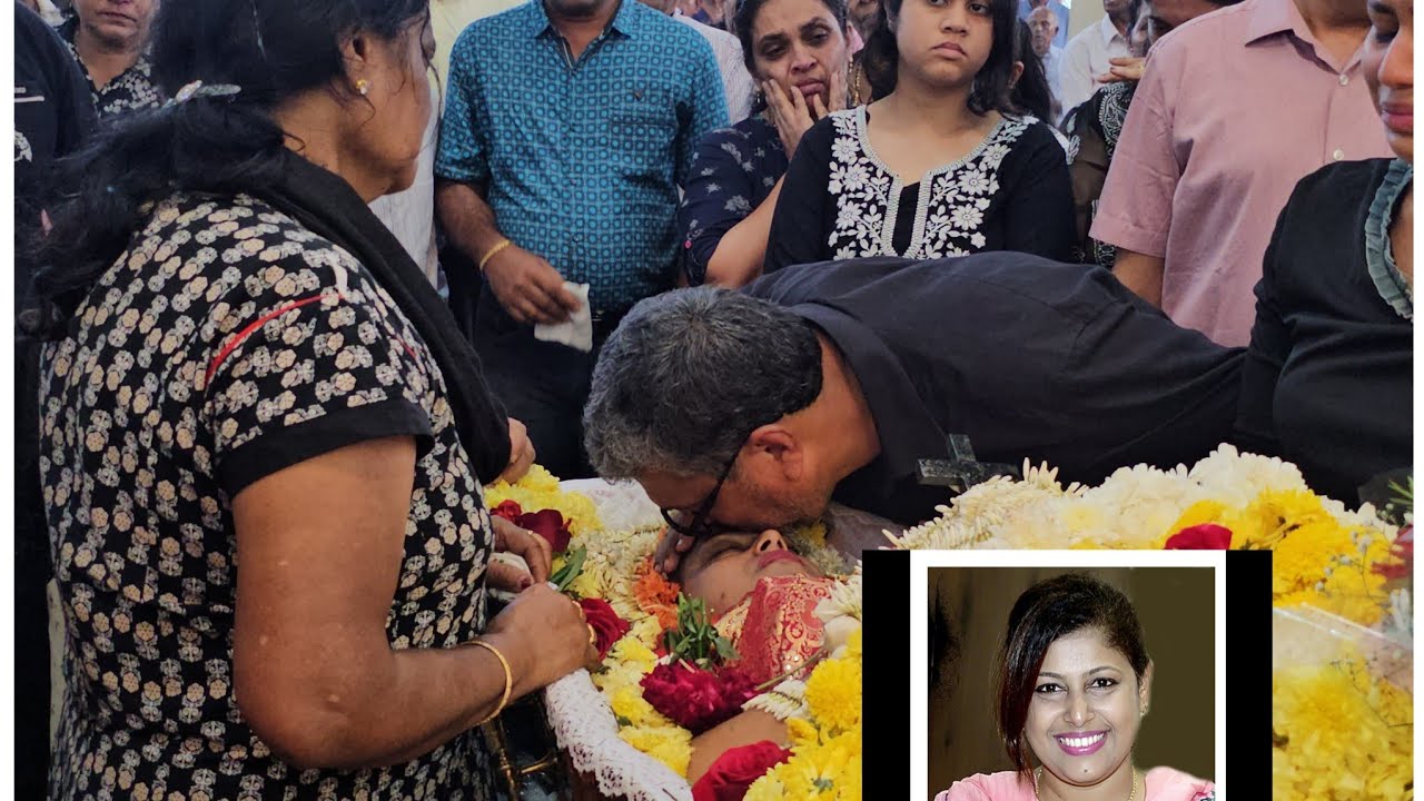 Funeral of loving Angel Smitha Saldanha(47) w/o Naveen Cassian m/o Cleona Pearl, Farla Bantwal