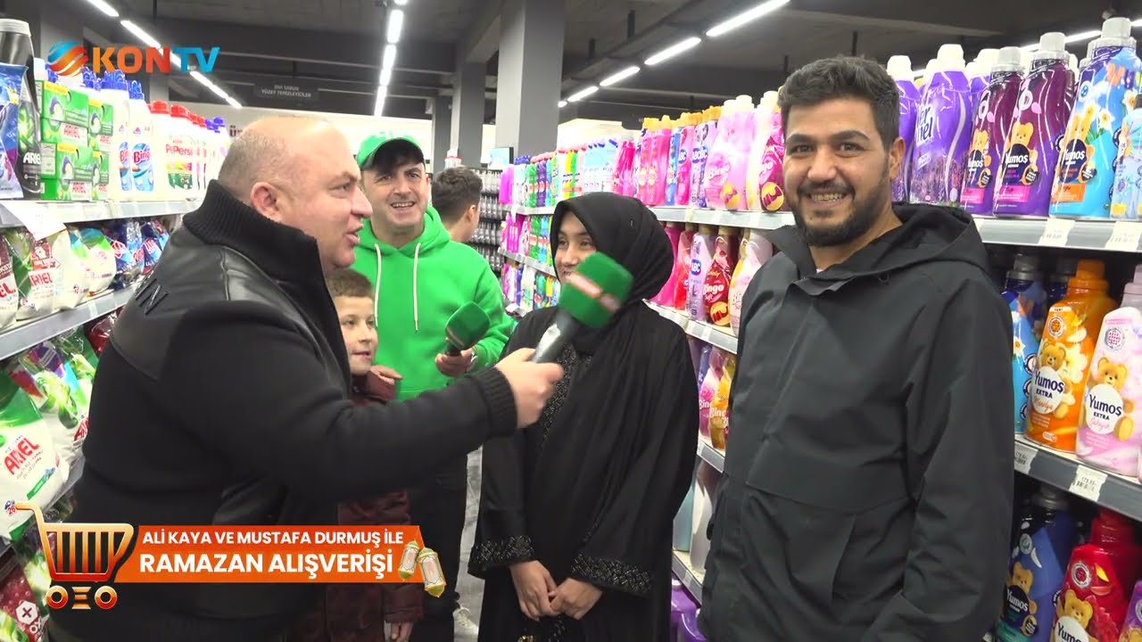 ALİ KAYA ve MUSTAFA DURMUŞ İLE RAMAZAN ALIŞVERİŞİ  06  24 ŞUBAT 2026