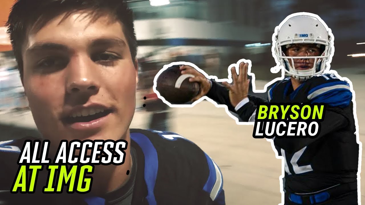 Bryson Lucero Shows Us What Life Is Like As IMG ACADEMY'S QB! All Access For IMG's SPRING GAME 🏆