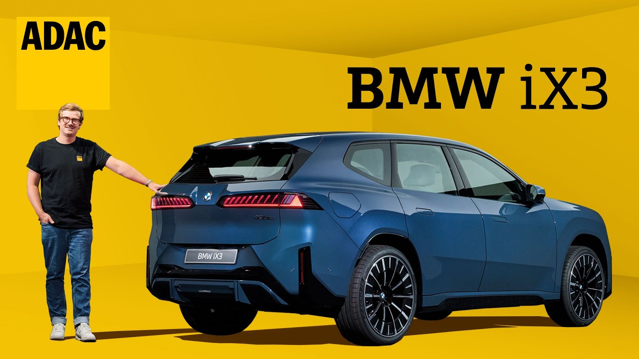 BMW iX3: Der elektrische Hoffnungsträger mit enormer Reichweite | ADAC Neuvorstellung