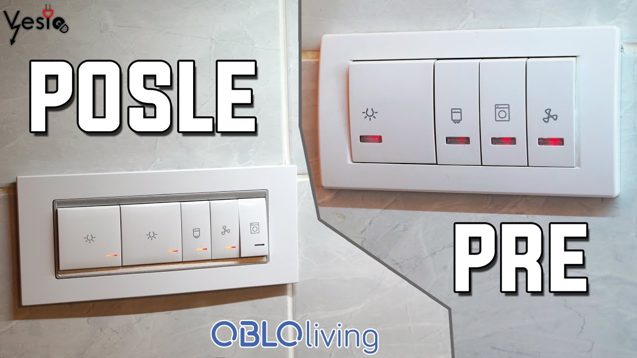 Kako ugraditi pametne prekidace Oblo Living epizoda 2