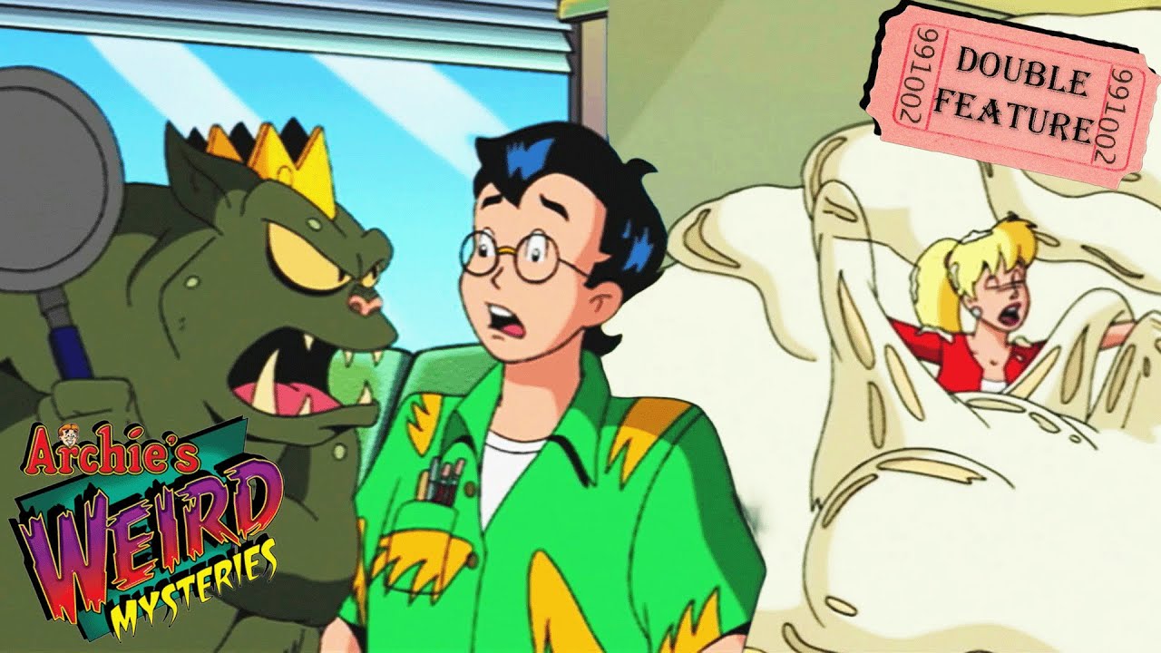 Cinemadness + Beware of the Glob! | Archie's Weird Mysteries- Double Feature | Full Episodes 25 + 26