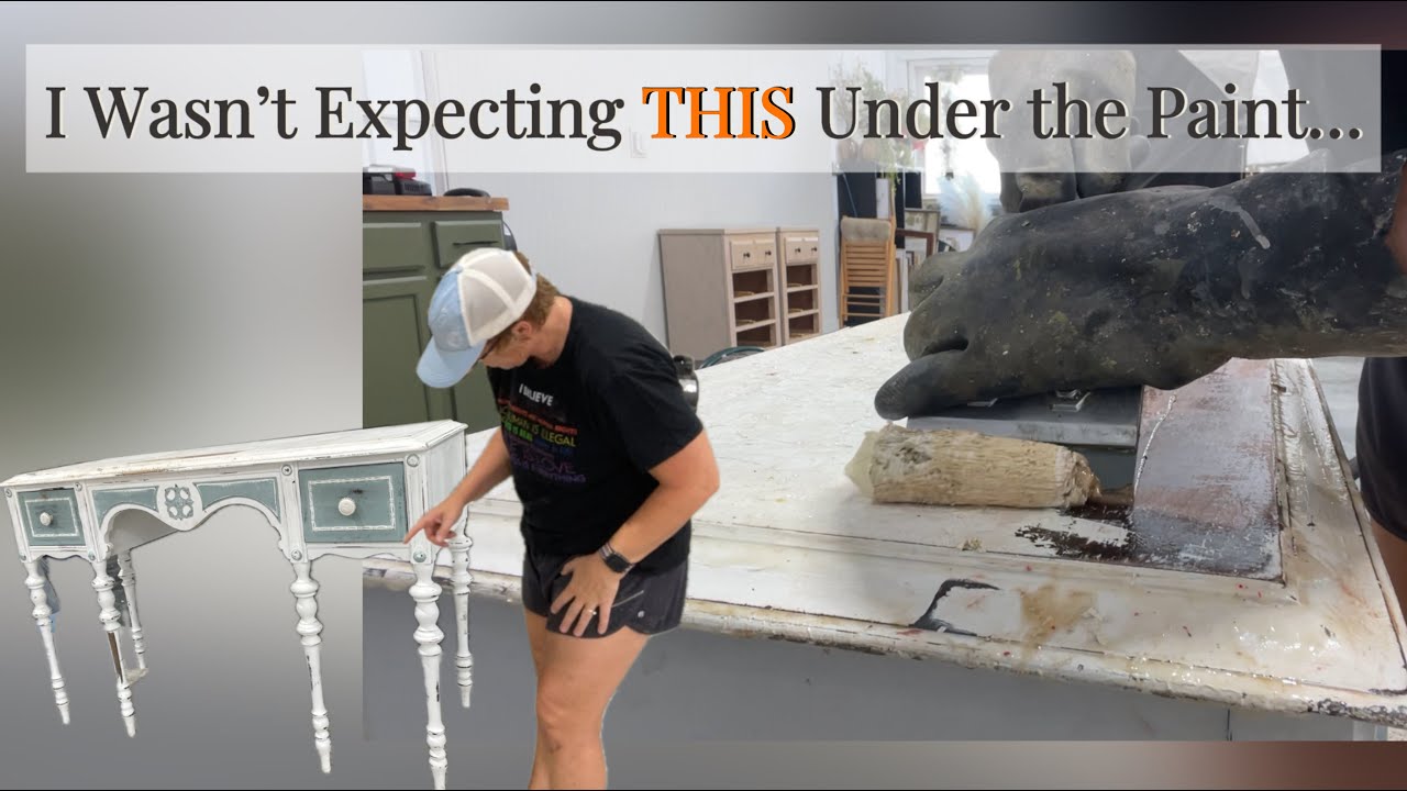 Stripping Away Decades of Paint Revealed Something Stunning…