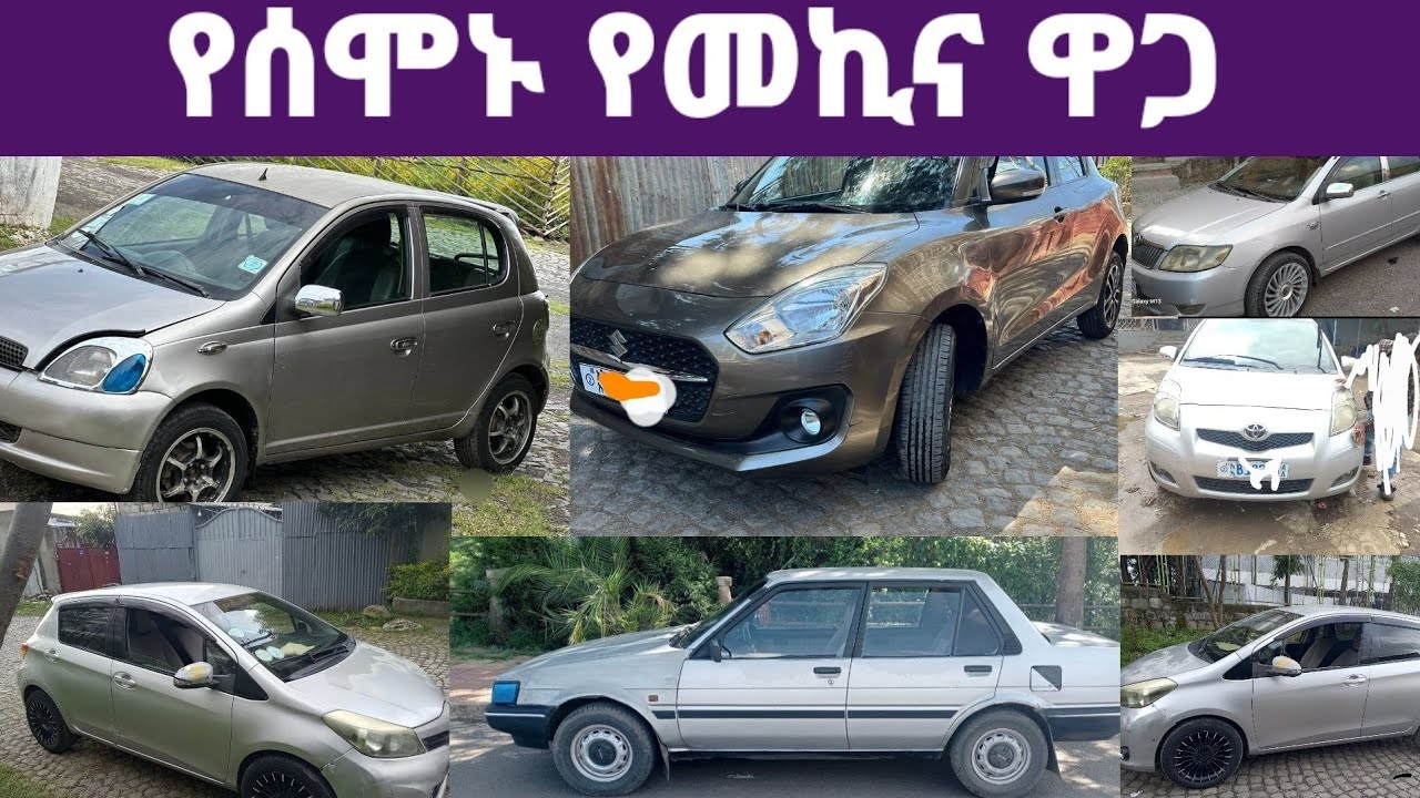 በባንክና በካሽ የሚሸጡ የሥራና የቤት መኪናዎች / የመኪና ሽያጭ 