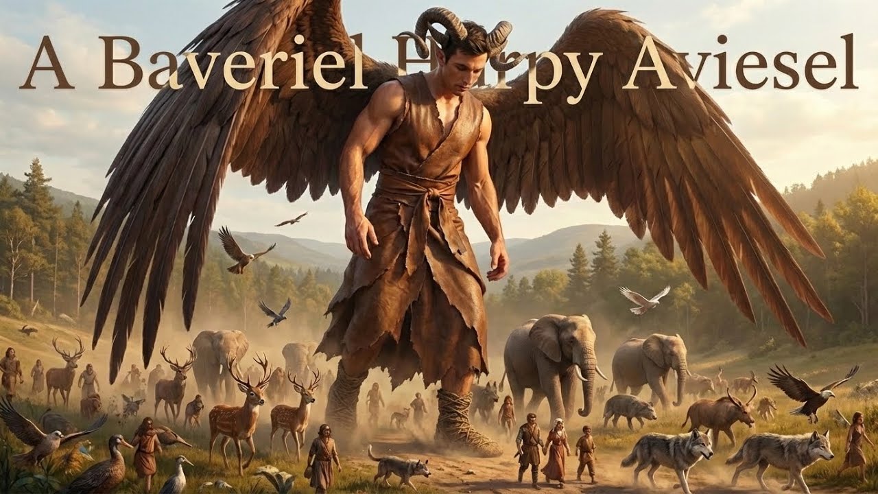A Bavariel Harpy Avaiesel as A Huge Guardian
