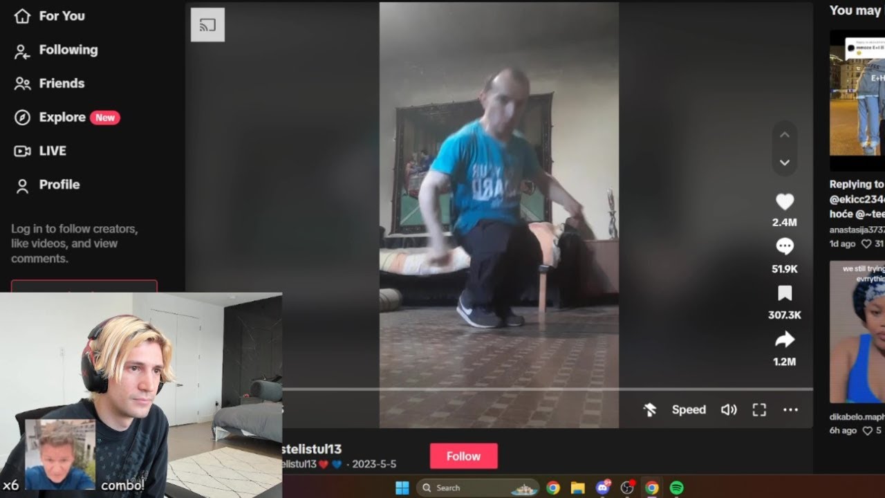 xQc Gets Baited Again but by Jesse this time