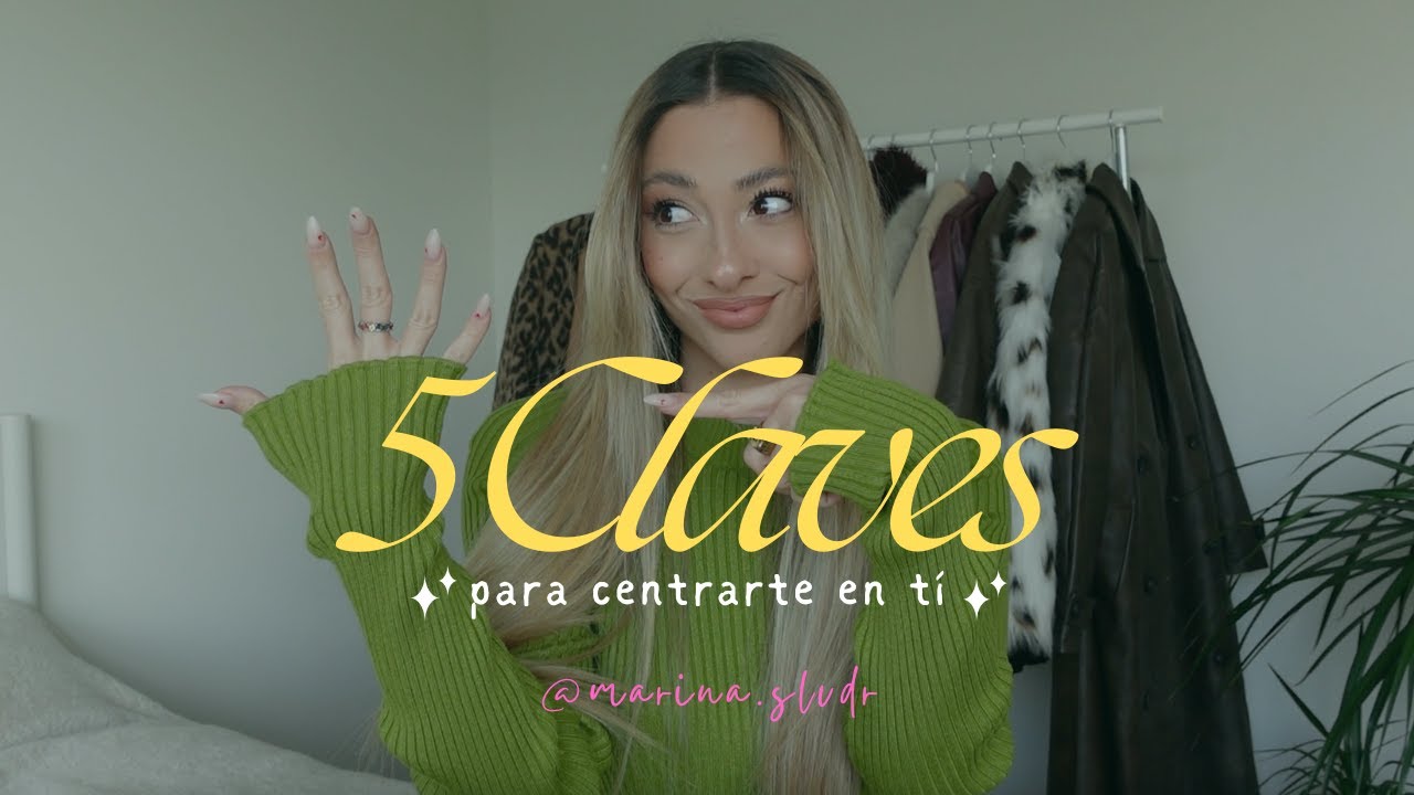 💌 5 COSAS que tienes que DEJAR de hacer  si quieres ser FELIZ + Centrarte en TI MISMA 🌟