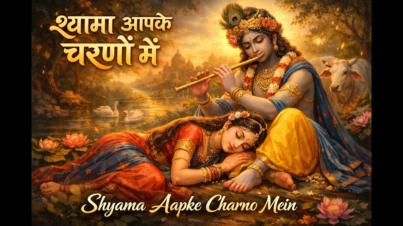 Shyama Aapke Charano Me   श्यामा आपके चरणों में   Soulful Radha Krishna Song 2026