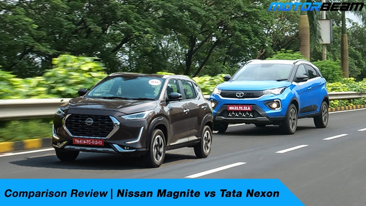 Nissan Magnite vs Tata Nexon Comparison Review - Kaunsi Kharide? | MotorBeam हिंदी