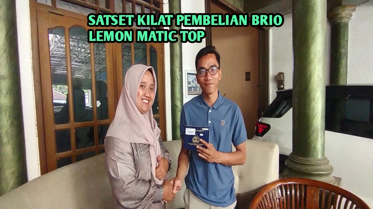 PEMBELI KILAT SATSET SATSET LANGSUNG COCOK BAYAR CASH PARA JURAGAN MUDA TOP