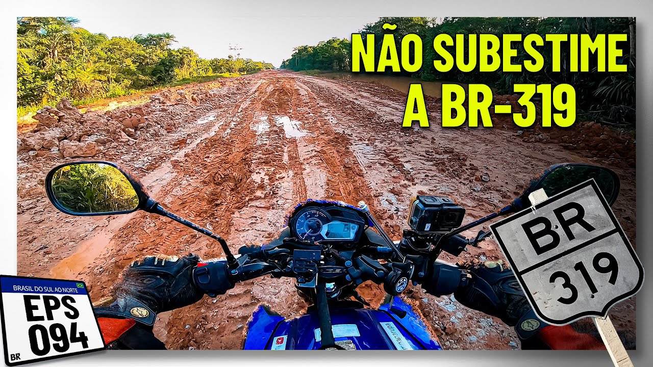BR-319 - O FAMOSO e DESAFIADOR TRECHO do MEIÃO | Viagem Brasil do Sul ao Norte Ep. 94