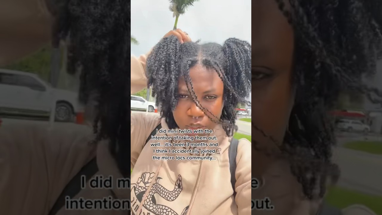 When you accidentally joined the loc community #shorts #naturalhair #hairtips