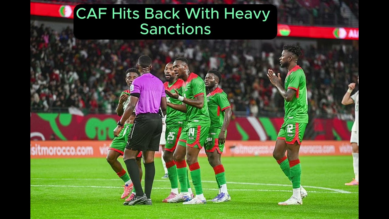CAF Breaks Silence After AFCON Final Descends into Chaos