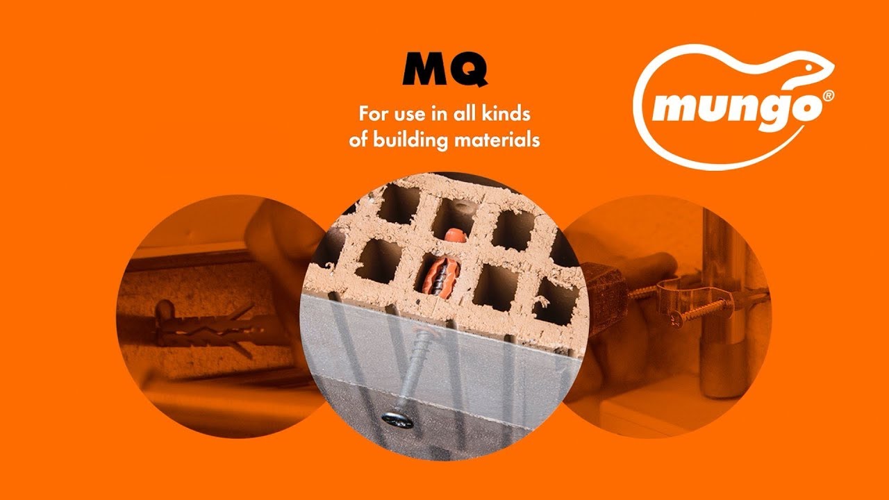 MUNGO MQ Quattro Nylon Plug - The universal anchor for all building materials