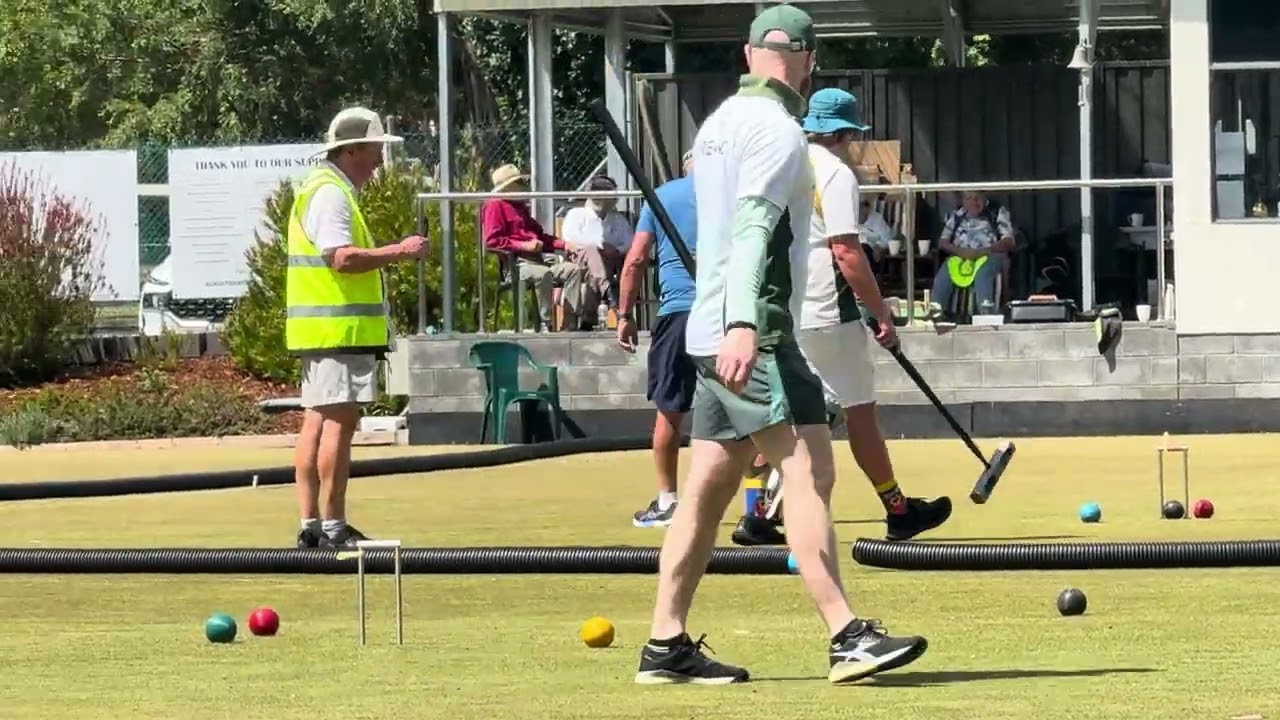 Greg Fletcher vs Kieran Murphy: Australian Golf Croquet President&rsquo;s 8s