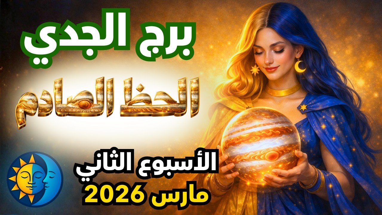 توقعات برج الجدي الاسبوع الثاني من شهر مارس 2026 ♑ حلم عقاري وعائلي يتحول لحقيقة!