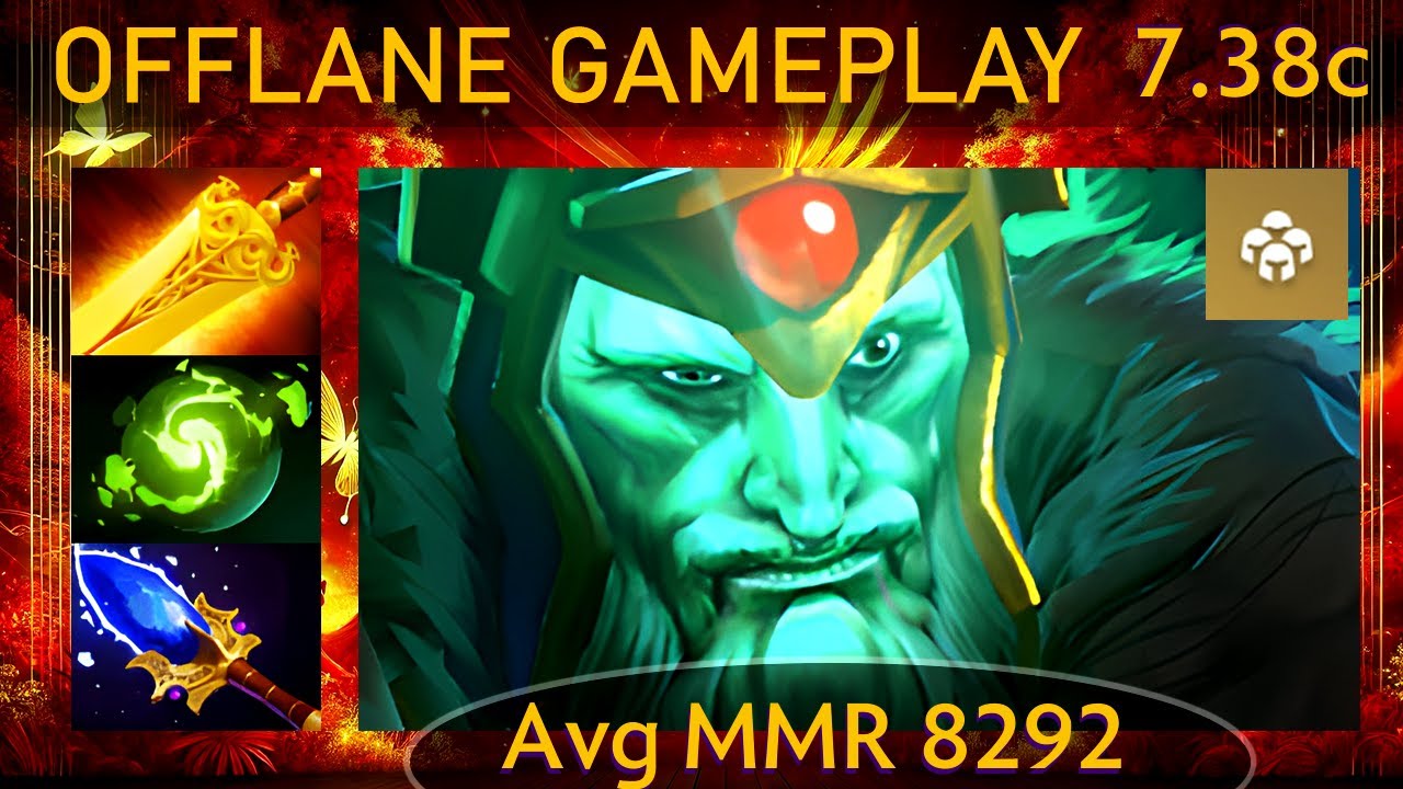 ⭐ 7.38c Wraith King |K+A-D - 31 KP - 68%| Offlane Gameplay - Dota 2 High MMR