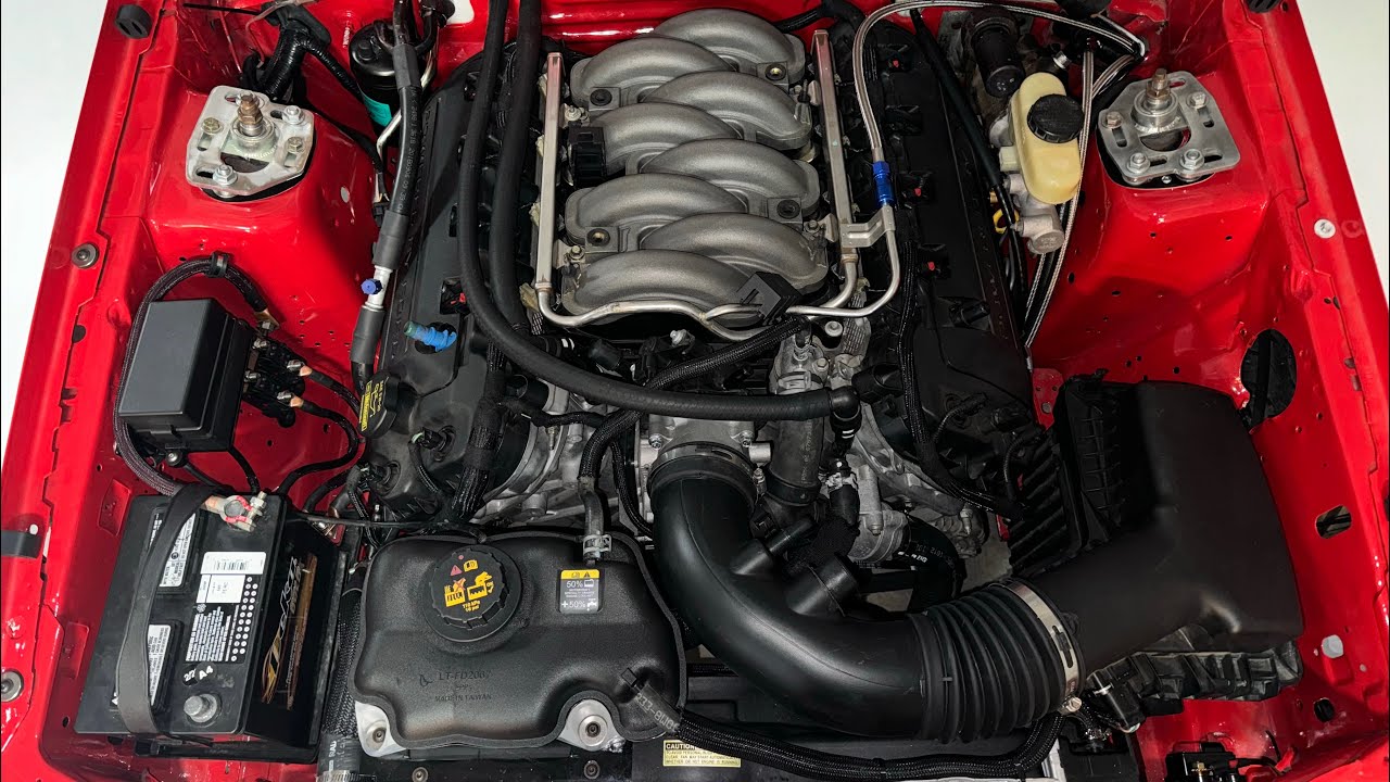 Coyote Swap T56 IRS Foxbody Walk Thru - Garage Update