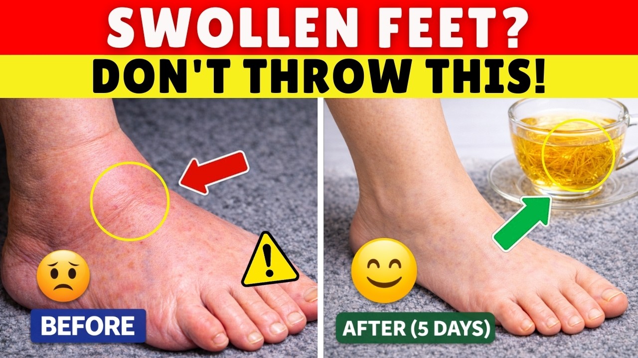 Over 60? Drink THIS to Stop Swollen Legs & Ankles Fast