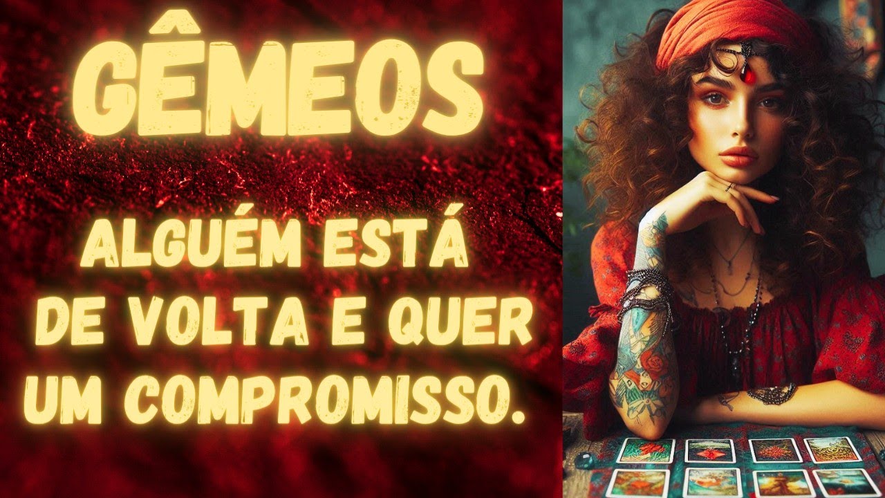 GÊMEOS AMOR 💞 ALGUÉM ESTÁ RETORNANDO PARA PROPOR UM COMPROMISSO SÉRIO. TAROT