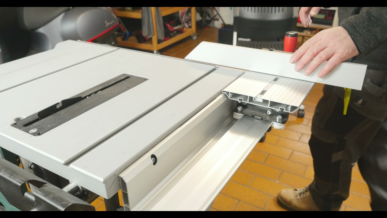 Metabo® TS 254 M diese Tipps kennt Ihr bestimmt noch nicht, Tipp 2/3 gehen an jeder Tischkreissäge!