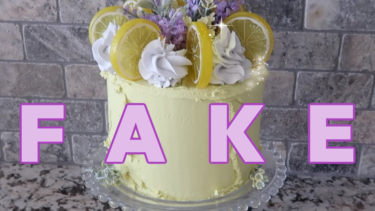 DIY MAKE A FAKE CAKE WITH DOLLAR STORE ITEMS!
