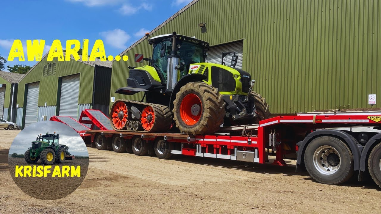 CLAAS AXION SIĘ PODDAŁ&hellip; Poważna usterka i nowy ciągnik zastępczy