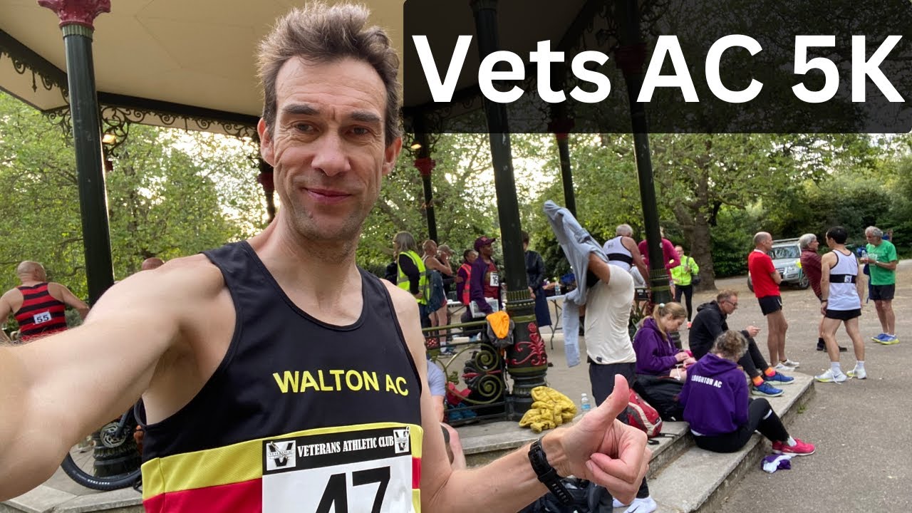 Vets AC 5K with Strava Analysis & Training Update