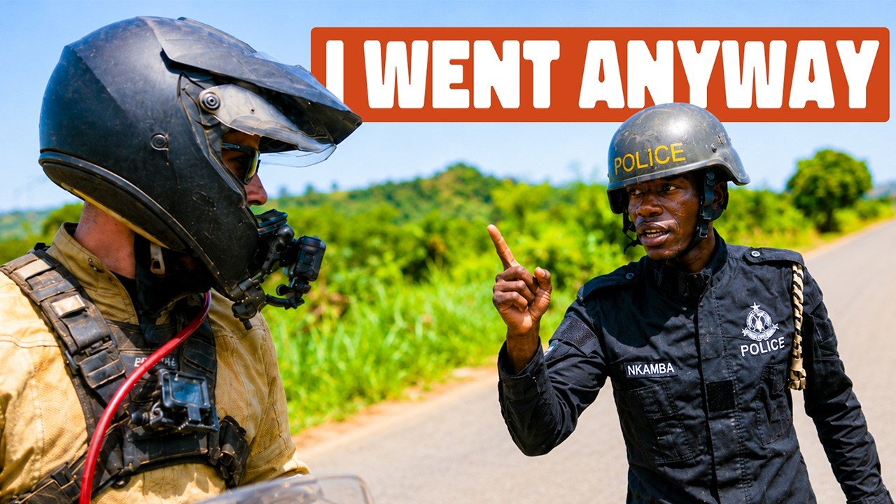 Police Told Me Not to Take This Route in Africa 🇬🇭