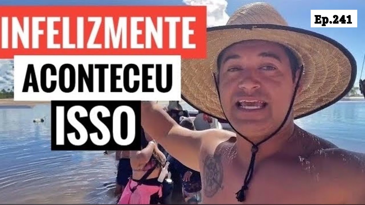 CHEGAMOS em MORRO de SÃO PAULO.