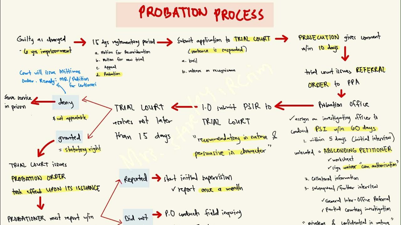 PROBATION PROCESS