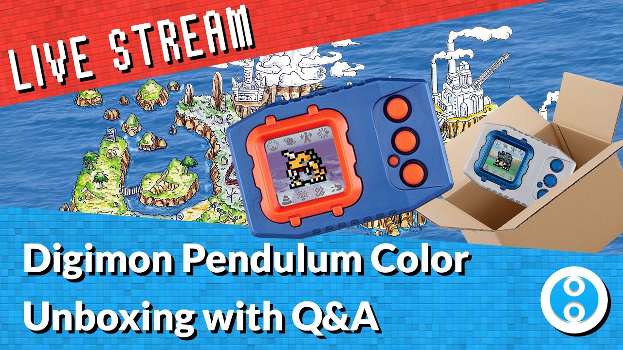 Digimon Pendulum Color Unboxing With Q&A - LIVE