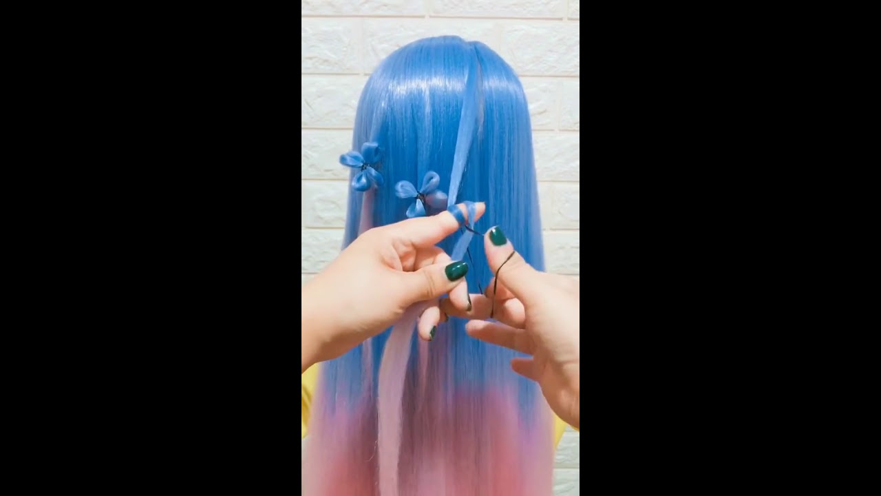 Long Side Shaved Hairstyle Tutorial 316