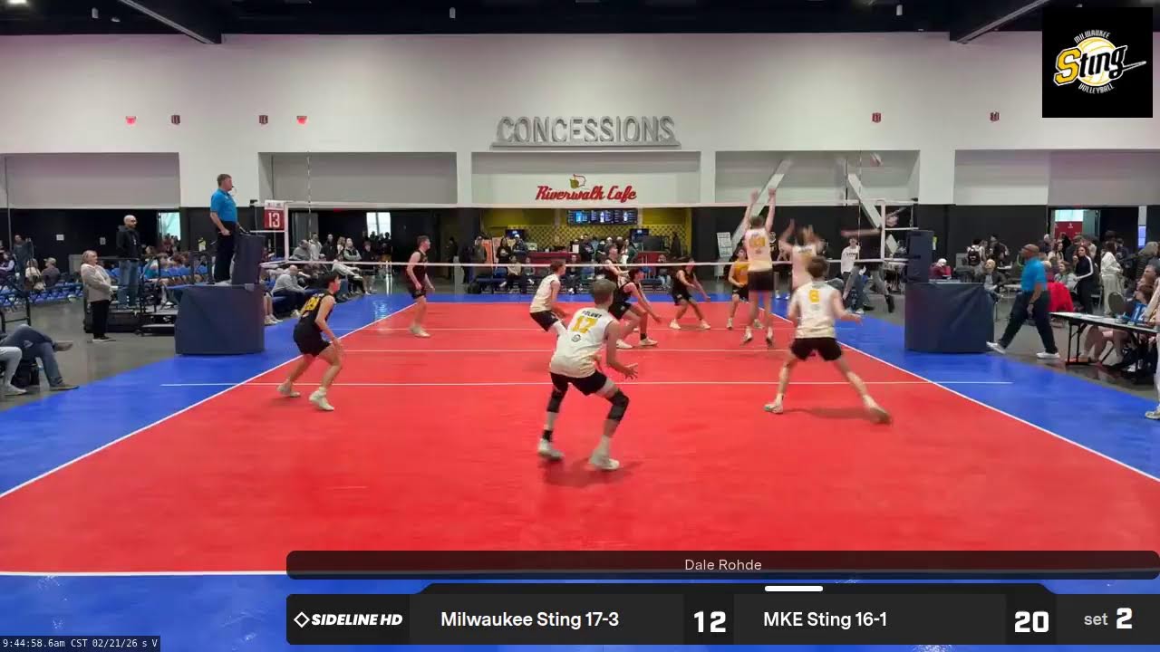 MKE Sting 16-1 vs. Milwaukee Sting 17-3 (2026.02.21)
