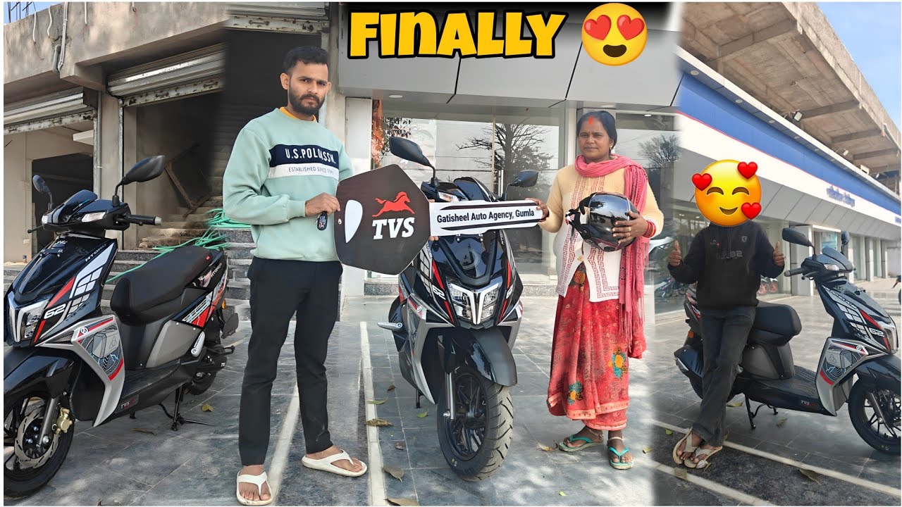 Sapna Poora Hua 😍 Finally TVS NTRQ Ghar Aayi | Delivery Vlog
