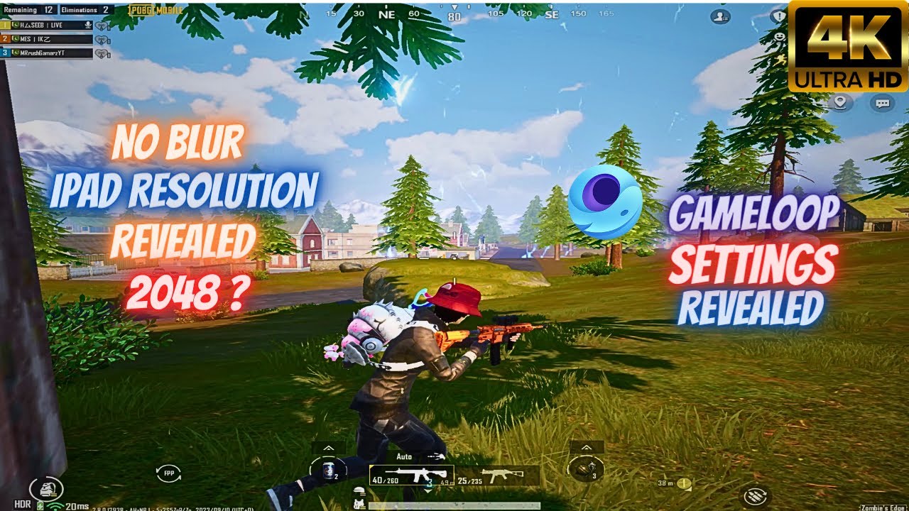 Resolution Better Then 1440x1080 - Resolution Revealed With Gameloop Settings - PUBG Mobile - IKZ