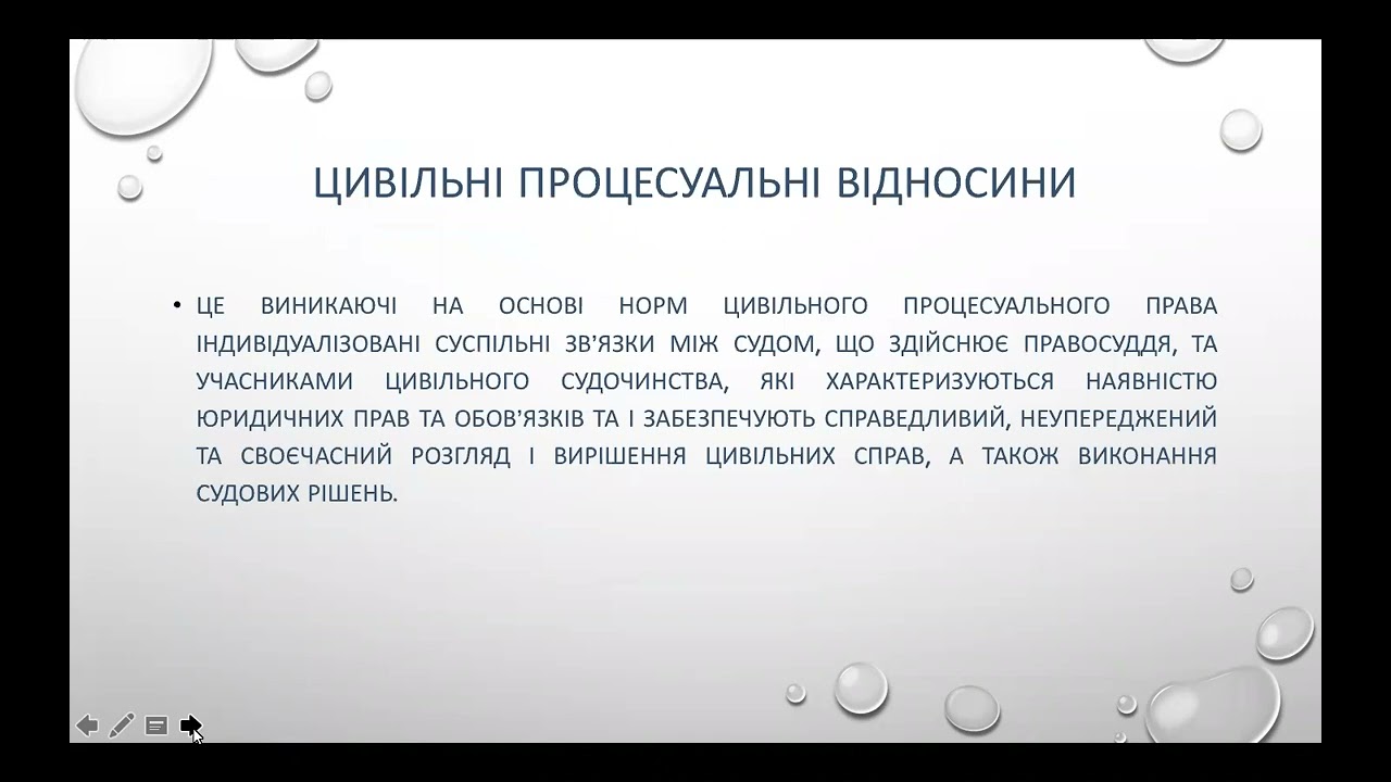 Цивільні процесуальні правовідносини. лектор д.ю.н., доцент Цувіна Тетяна
