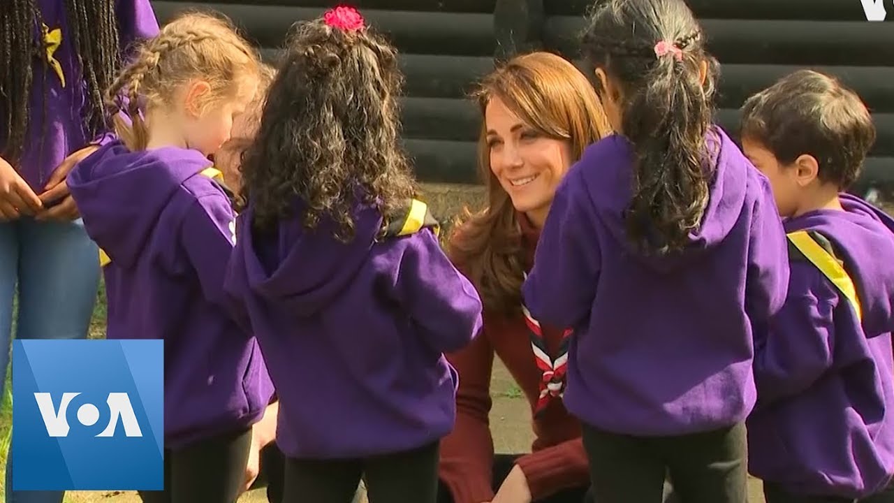 Kate, Duchess of Cambridge Visits Scouts' Headquarters in London