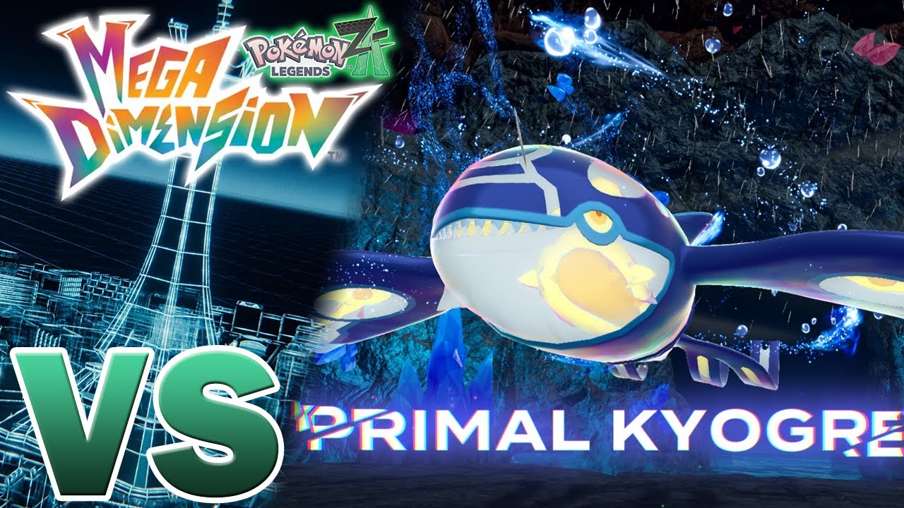 Pokemon Legends ZA DLC - VS Primal Kyogre!