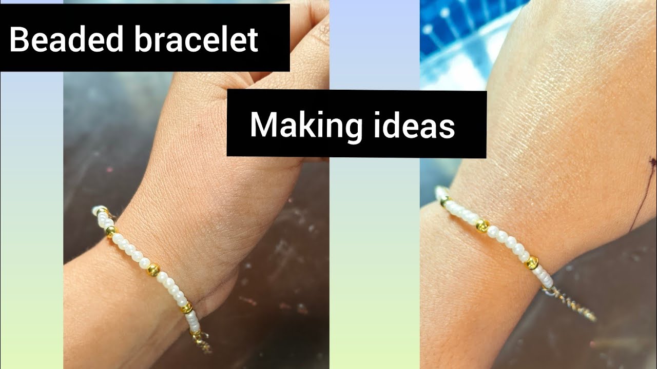 Diy Beaded Bracelet | Bracelet making ideas with beads 