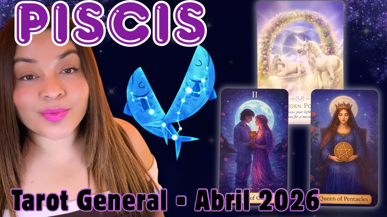 PISCIS♓️Marca 7 de Abril, Dos milagros te ocurrir&aacute;n antes de esta fecha!🔮uno es de Dinero y de Amor