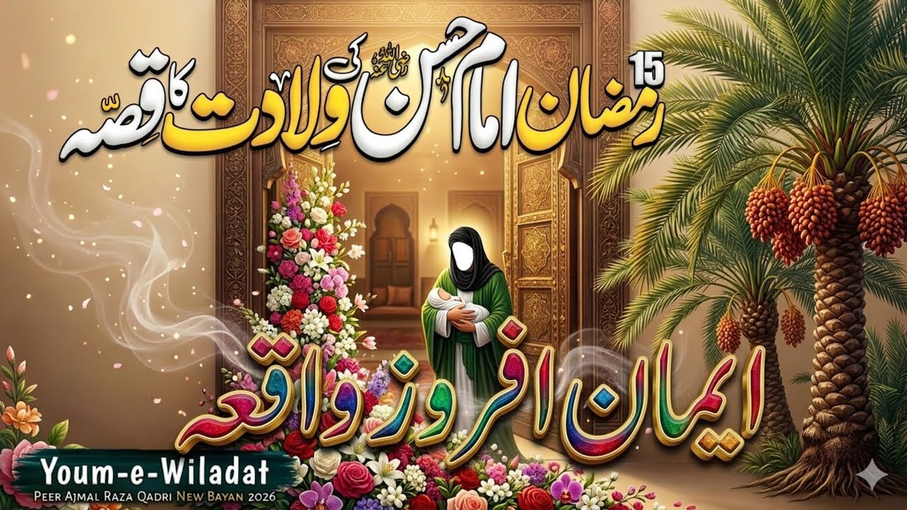Ramadan - Imam Hassan (R.A) Ki Wiladat | Emotional Bayan | Peer Ajmal Raza