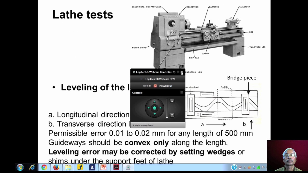 mod11lec1-Geometrical tests on lathe