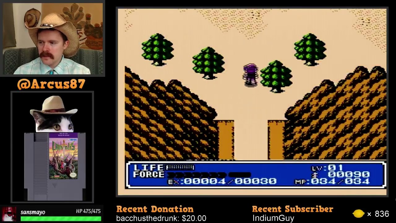 Crystalis (NES) casual playthrough by Arcus (Part 1 of 3)