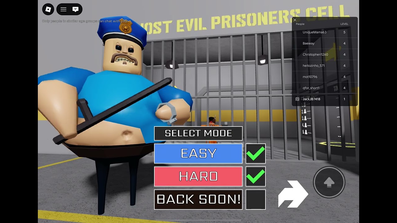 Trolling people in Barry’s prison run (I feel bad) #roblox #funny #annoying #barrysprisonobby 