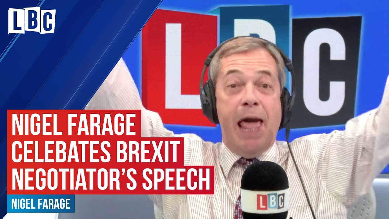 Nigel Farage does not hold back praising Brexit negotiator for 