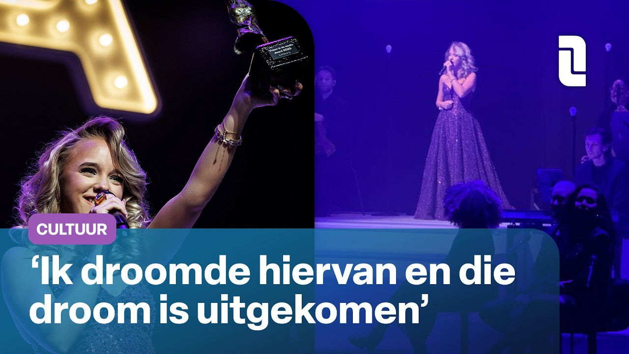 De zegetocht van Emma Kok lijkt eindeloos, op en naast het podium | L1 Nieuws